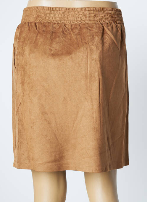 Fustă scurtă maro SPARKZ femeie