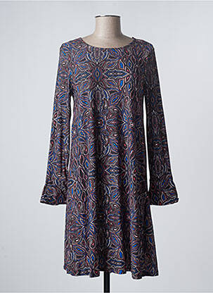 Rochie midi mâneci lungi mâneci lungi negru LA FIANCEE DU MEKONG femeie