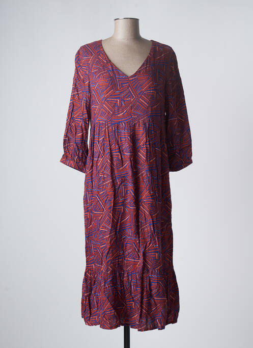 Rochie midi maro LA FIANCEE DU MEKONG femeie