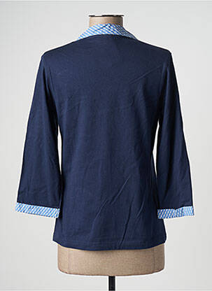 Tricou imprimeu fantezie albastru DAMART femeie
