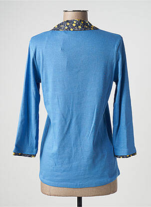 Tricou mâneci 3/4 mâneci 3/4 albastru DAMART femeie