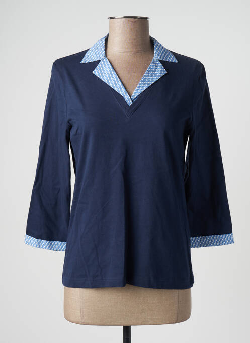 Tricou albastru DAMART femeie