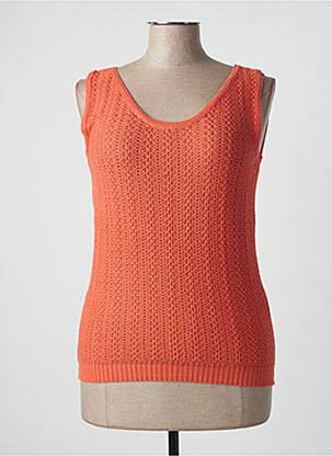 Pulover portocaliu PRINCESSE NOMADE femeie