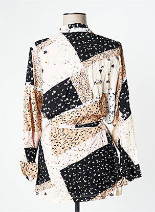 Jachete kimono mâneci lungi bej ICHI femeie