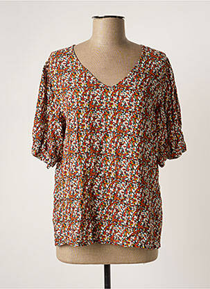 Bluză portocaliu ICHI femeie