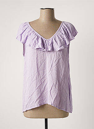 Bluză violet ICHI femeie