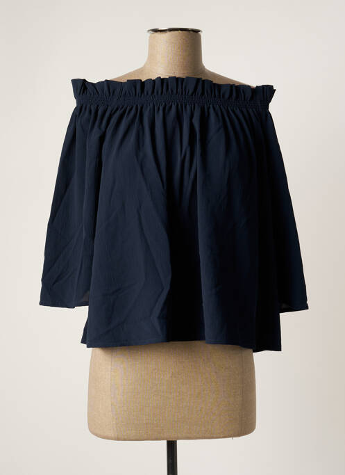 Bluză albastru ICHI femeie