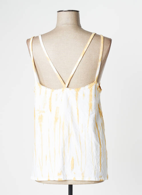 Top elasticitate fără mâneci galben TIFFOSI femme