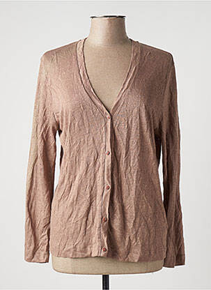 Vestă cu mâneci lungi maro NOT SHY femeie