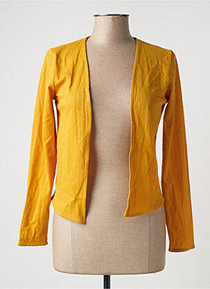 Vestă cu mâneci lungi galben ICHI femeie