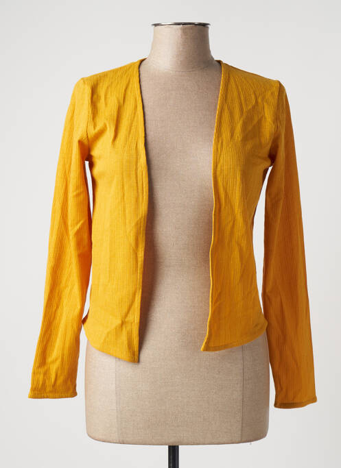 Vestă cu mâneci lungi galben ICHI femeie