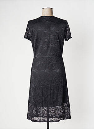 Rochie midi mâneci scurte mâneci scurte negru VERO MODA femeie