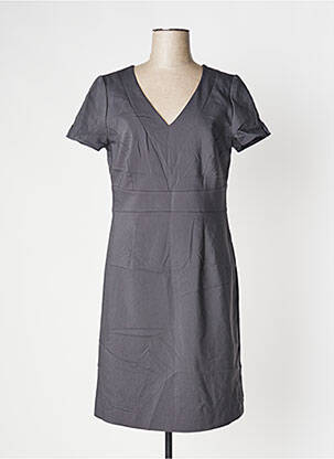 Rochie midi gri COMMA, femeie