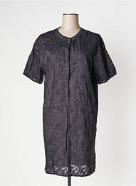 Rochie midi mâneci scurte mâneci scurte gri HARRIS WILSON femeie