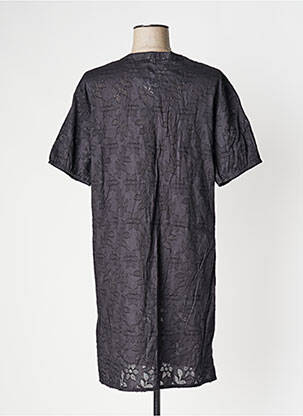 Rochie midi mâneci scurte mâneci scurte gri HARRIS WILSON femeie