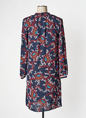 Rochie midi croială fluidă mâneci lungi albastru S.OLIVER femeie