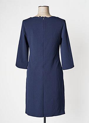 Rochie midi mâneci 3/4 mâneci 3/4 albastru S.OLIVER femeie