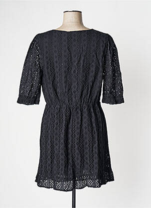Rochie scurtă mâneci scurte mâneci scurte negru LA PETITE ETOILE femeie