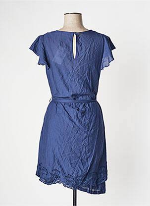 Rochie scurtă mâneci scurte mâneci scurte albastru LES TROPEZIENNES PAR M.BELARBI femme