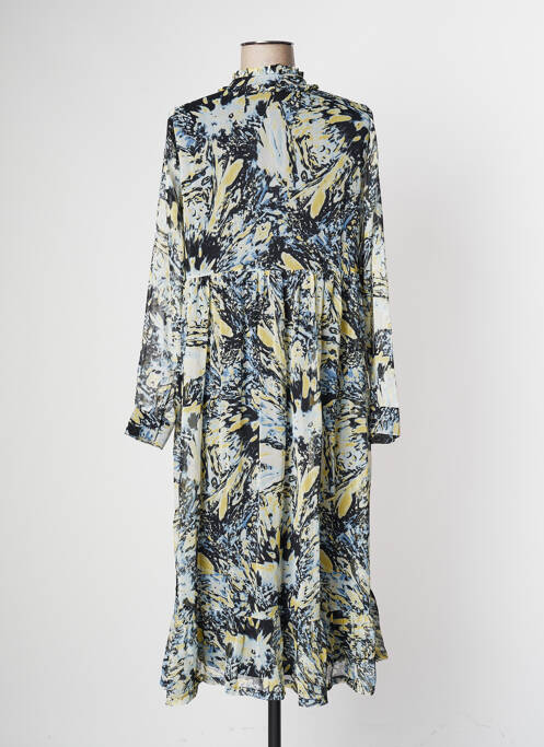 Rochie midi albastru ICHI femeie