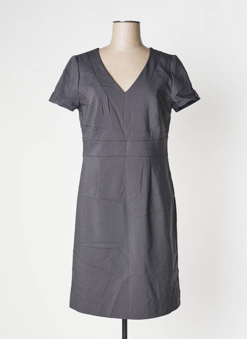 Rochie midi gri COMMA, femeie