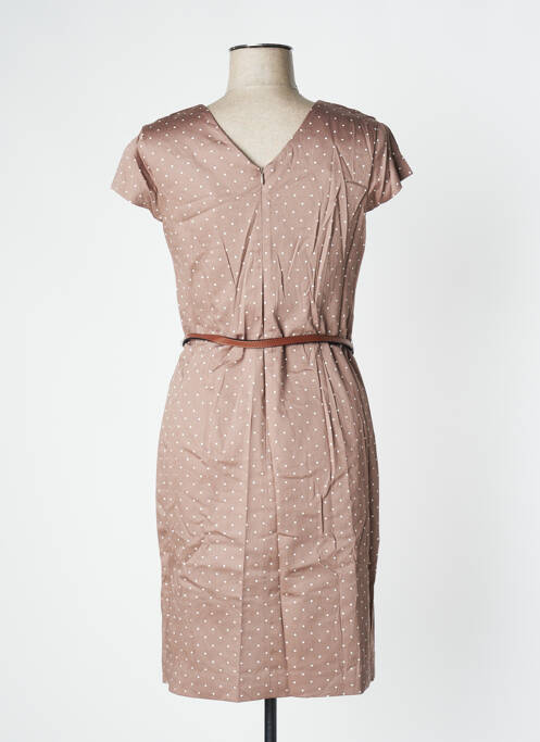 Rochie midi maro COMMA, femeie