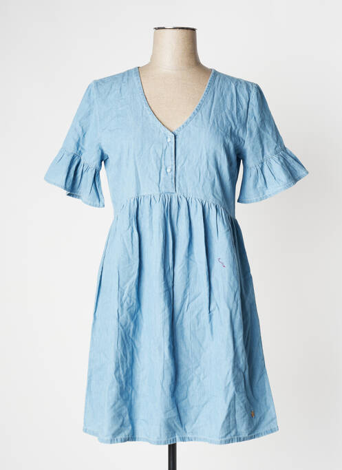 Rochie scurtă albastru LES TROPEZIENNES PAR M.BELARBI femeie