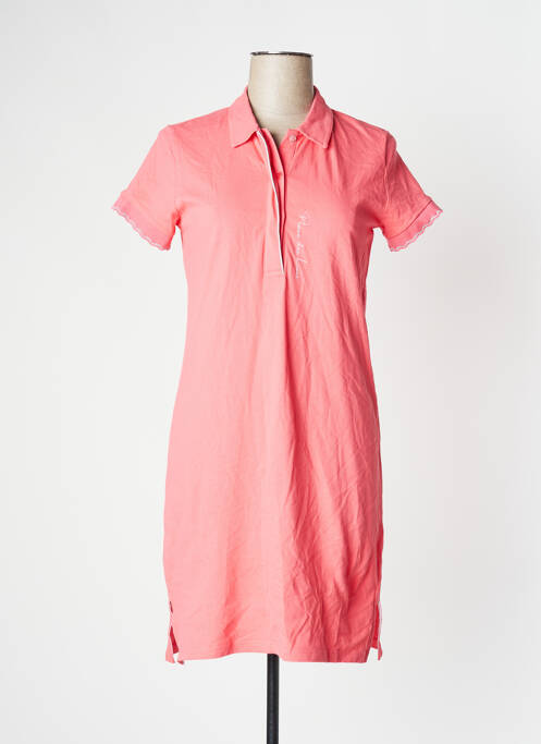 Rochie midi roz LES TROPEZIENNES PAR M.BELARBI femeie