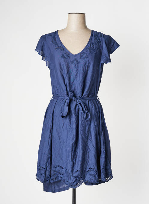 Rochie scurtă albastru LES TROPEZIENNES PAR M.BELARBI femeie