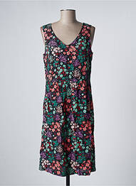 Rochie midi croială fluidă fără mâneci negru ZILCH femme