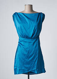 Rochie scurtă mâneci scurte mâneci scurte albastru GUESS femeie