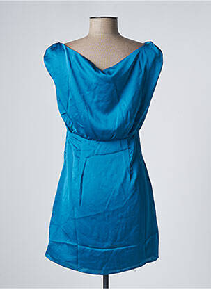 Rochie scurtă mâneci scurte mâneci scurte albastru GUESS femeie
