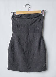 Rochie scurtă fără mâneci fără mâneci gri PEPE JEANS femeie
