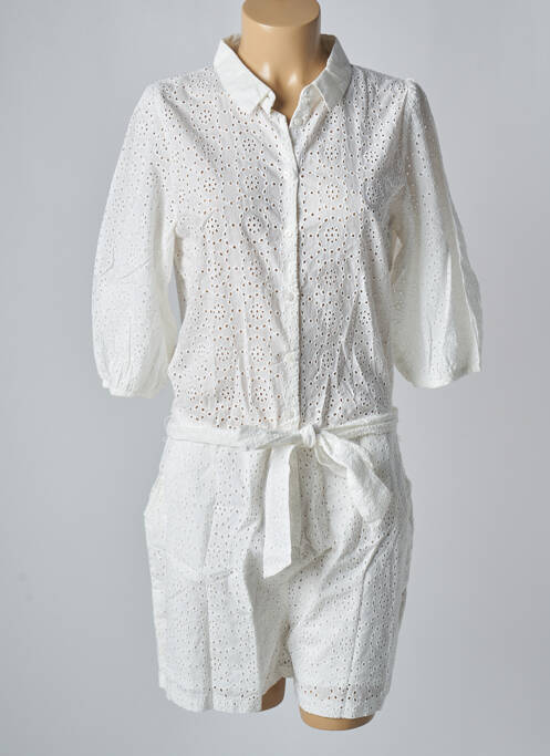 Salopetă scurtă alb PEPE JEANS femeie