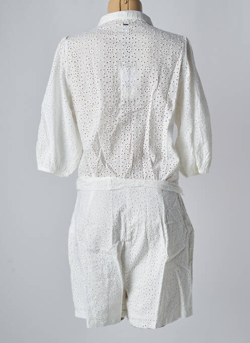 Salopetă scurtă alb PEPE JEANS femeie