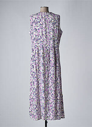 Rochie lungă imprimeu floral fără mâneci violet TOM TAILOR femeie