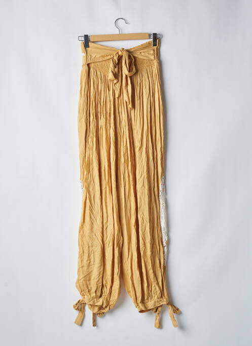 Salopetă-pantalon galben GIPSY QUEEN femeie