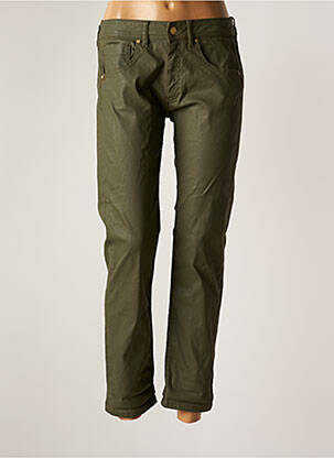 Pantalon slim verde REIKO femeie