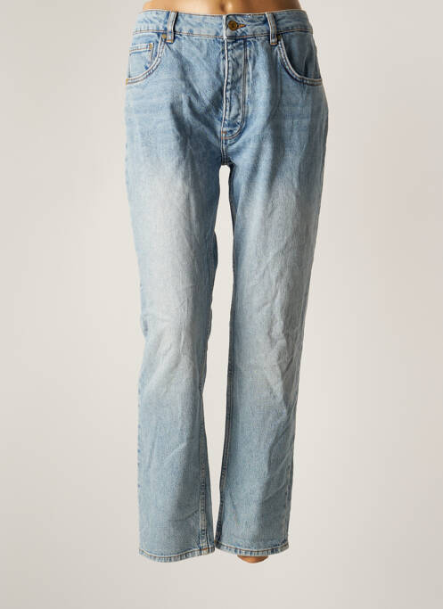 Blugi cu croială dreaptă albastru REIKO femeie