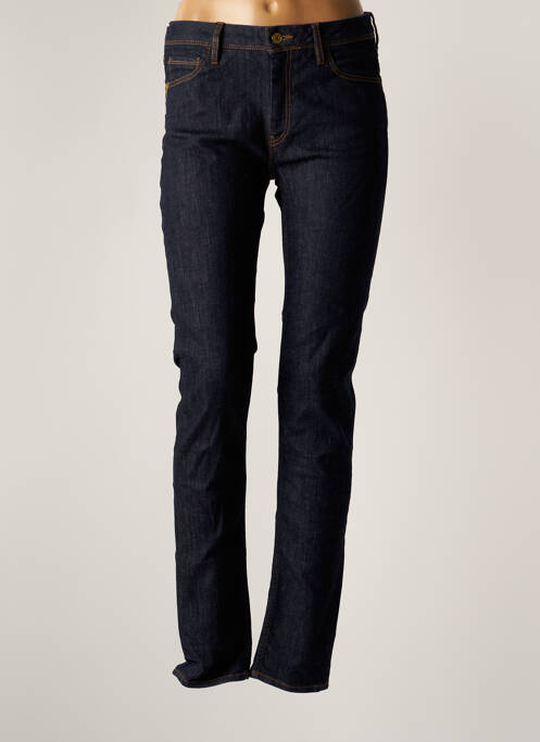 Blugi cu croială slim albastru REIKO femeie