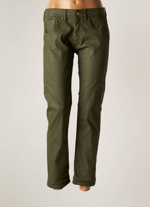 Pantalon slim verde REIKO femeie