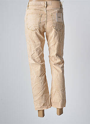 Pantalon 7/8 elasticitate mărime normală bej REIKO femeie