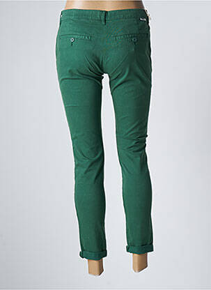 Pantalon 7/8 elasticitate mărime normală verde REIKO femeie
