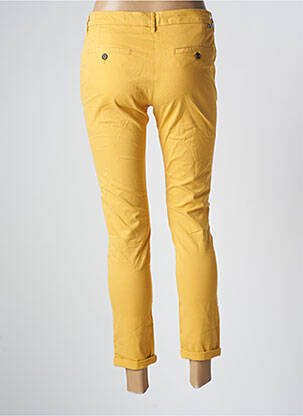 Pantalon 7/8 elasticitate mărime normală galben REIKO femeie