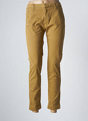 Pantalon 7/8 elasticitate mărime normală maro REIKO femeie