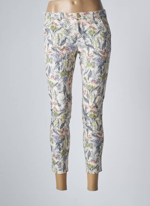 Pantalon 7/8 bej REIKO femeie