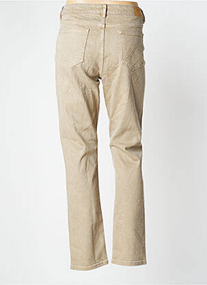 Pantalon slim elasticitate mărime normală bej NAGEV femeie