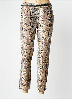 Pantalon slim maro BEST MOUNTAIN femeie