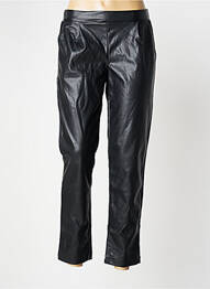 Pantalon slim talie elastică mărime normală negru BEST MOUNTAIN femeie