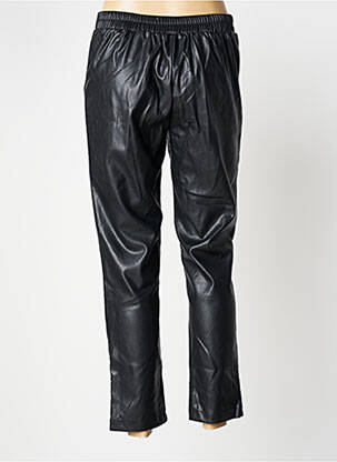 Pantalon slim talie elastică mărime normală negru BEST MOUNTAIN femeie